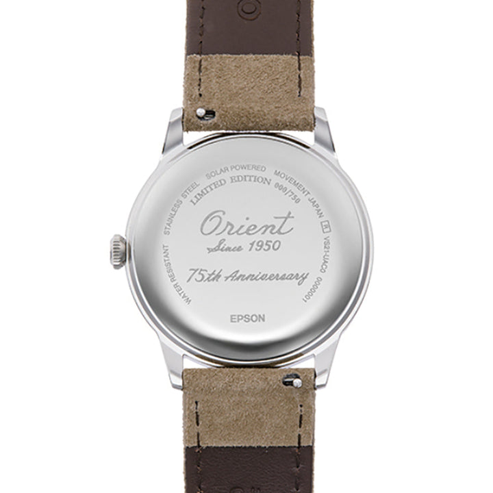 ORIENT CLASSIC BAMBINO 38 75TH ANNIVERSARY L.EDITION SOLAR GENTS WATCH