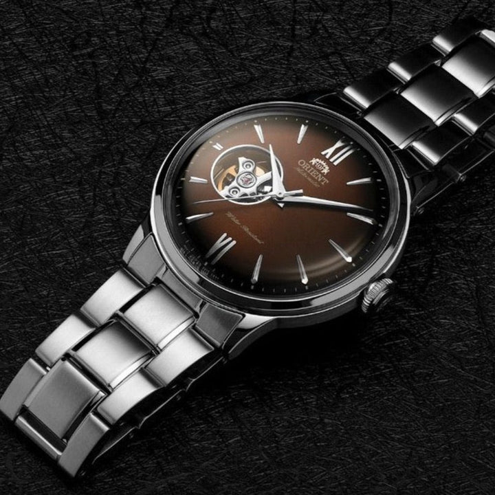 Orient Classic and Simple Style Semi-Skeleton Automatic Gents Watch