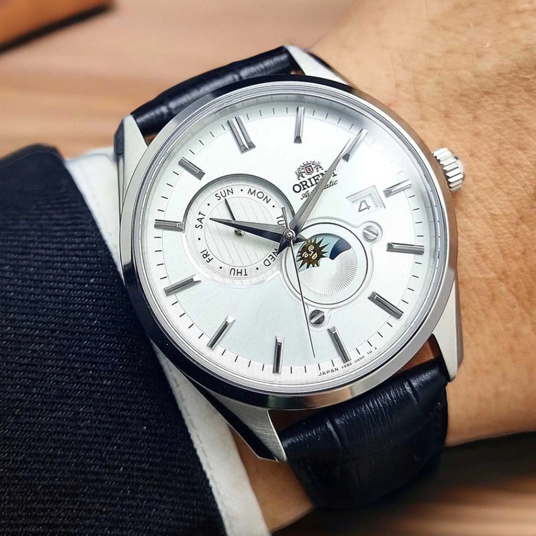 Orient Contemporary Stretto Sun &amp; Moon Automatic Gents Watch