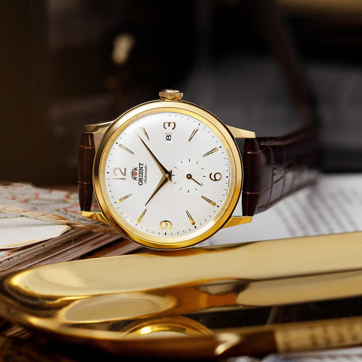 Orient Classic Bambino Small Second Automatic Gold-tone Gents Watch