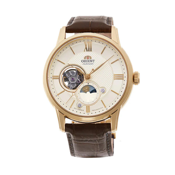 Orient Men's Classic Automatic Sun And Moon Open Heart 2021 Watch