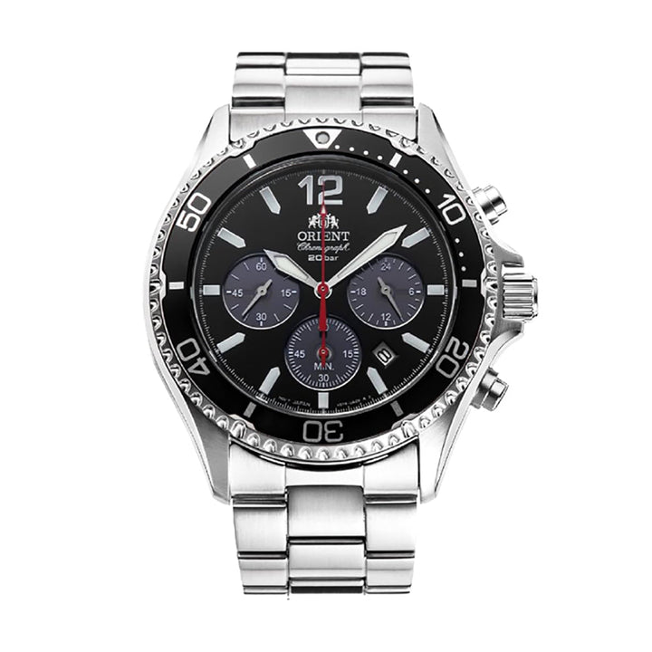 ORIENT SPORTS MAKO CHRONO SOLAR GENTS WATCH