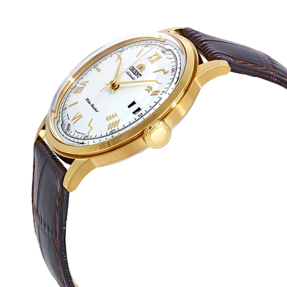 ORIENT CLASSIC BAMBINO GENTS GOLD-PLATED AUTOMATIC WATCH