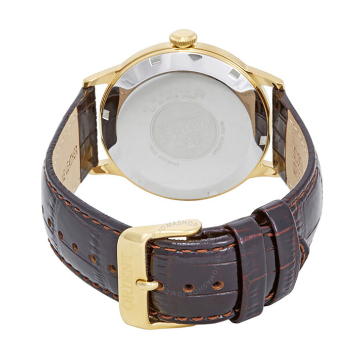 ORIENT CLASSIC BAMBINO GENTS GOLD-PLATED AUTOMATIC WATCH