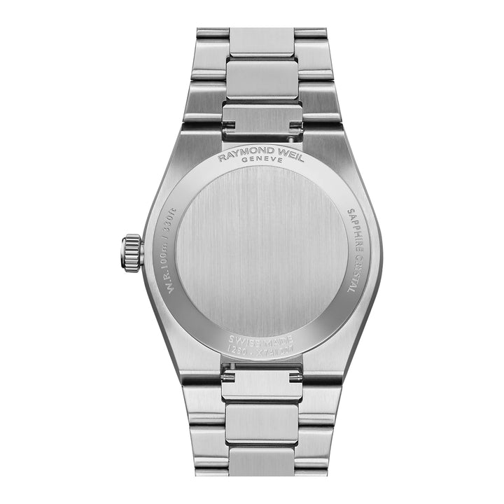 RAYMOND WEIL A.R.T. SAGE GREEN DIAL INTEGRATED STAINLESS STEEL BRACELET QUARTZ WATCH 30 MM