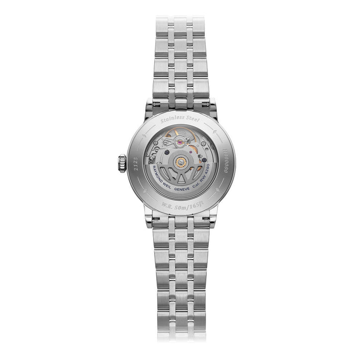 Raymond Weil Millesime Stainless Steel Dmnd Case Daimond Denim Blue Dial Automatic Watch
