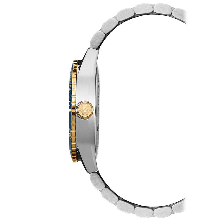 Raymond Weil Freelancer Diver Men's Two-Tone Gradient Blue Dial Bracelet Watch 42.5mm
