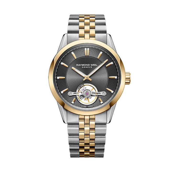 Raymond Weil Freelancer Stainless Steel Case Grey Dial Automatic Watch