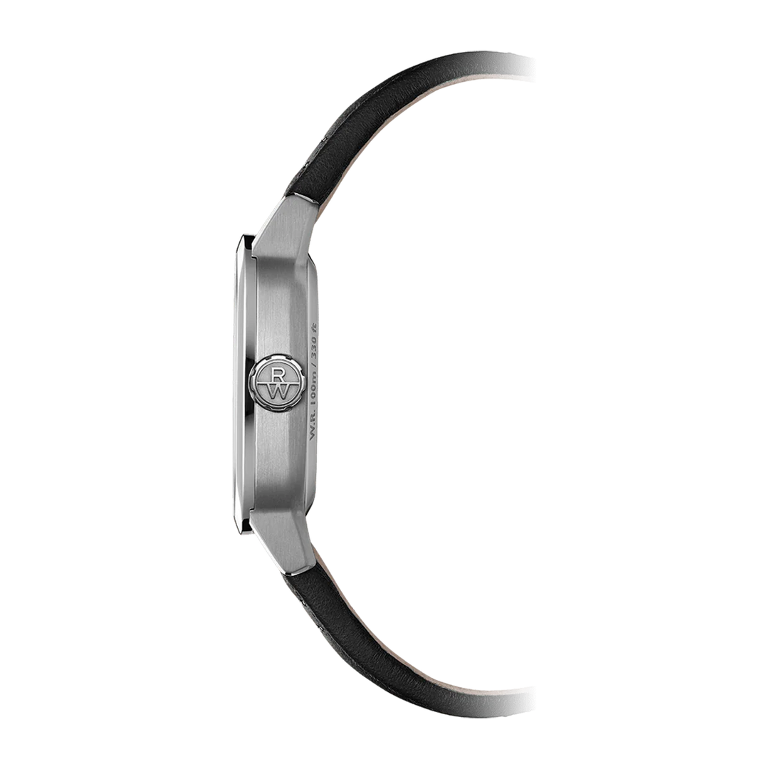 Raymond Weil Freelancer Calibre RW1212 Men’s Automatic Black Leather Strap Watch  40 X 40mm