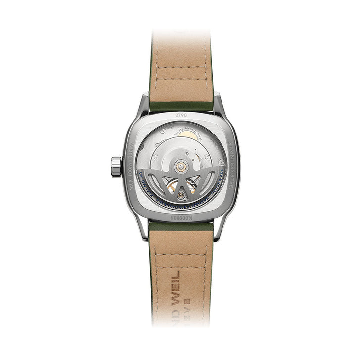 Raymond Weil Freelancer Calibre RW1212 Men’s Automatic Green Leather Strap Watch 40mm