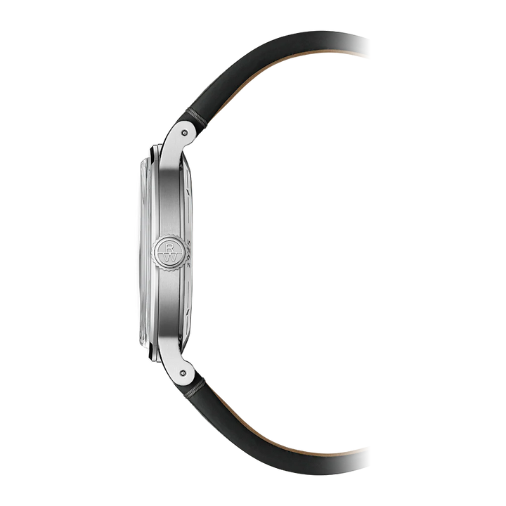 Raymond Weil Millesime Men's Automatic Black Leather Strap Watch 39.5mm