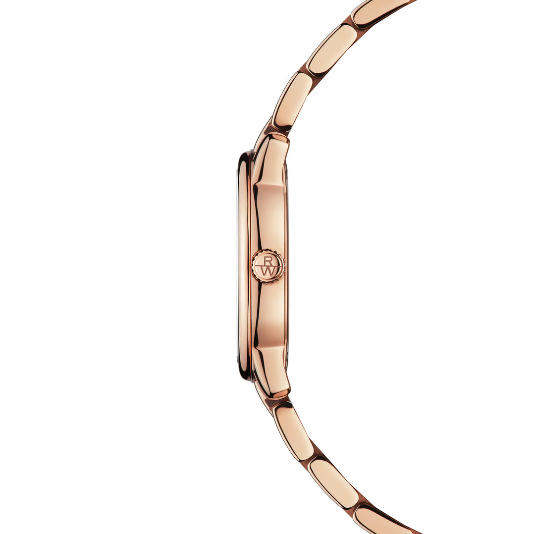 RAYMOND WEIL TOCCATA LADIES CLASSIC STAINLESS STEEL ROSE GOLD DIAL QUARTZ WATCH