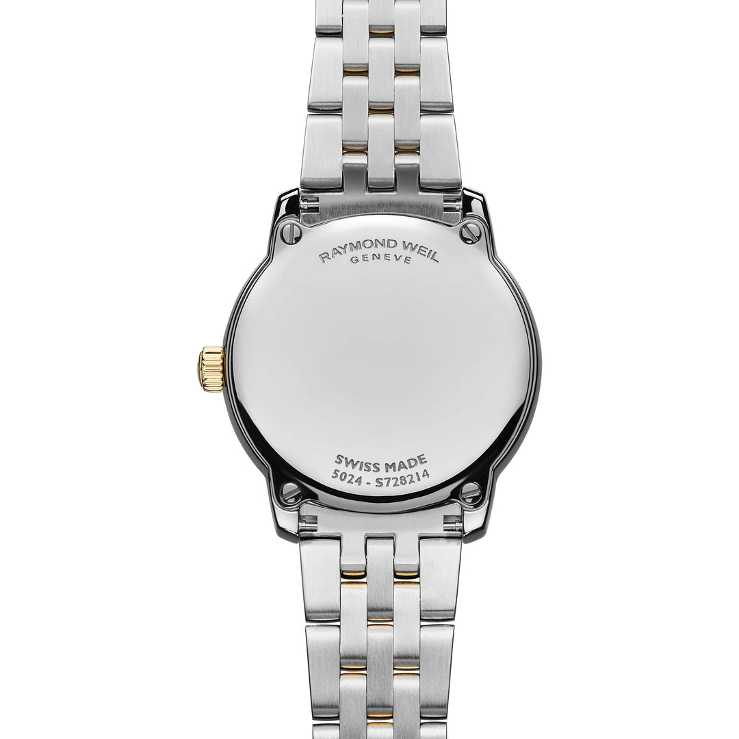 RAYMOND WEIL TOCCATA LADIES CLASSIC TWO-TONE GOLD 60 DIAMOND STEEL QUARTZ WATCH