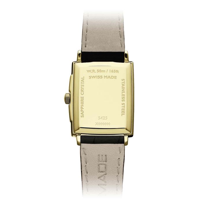 Raymond Weil Men's Toccata Quartz Gold Black Strap White Dial Watch