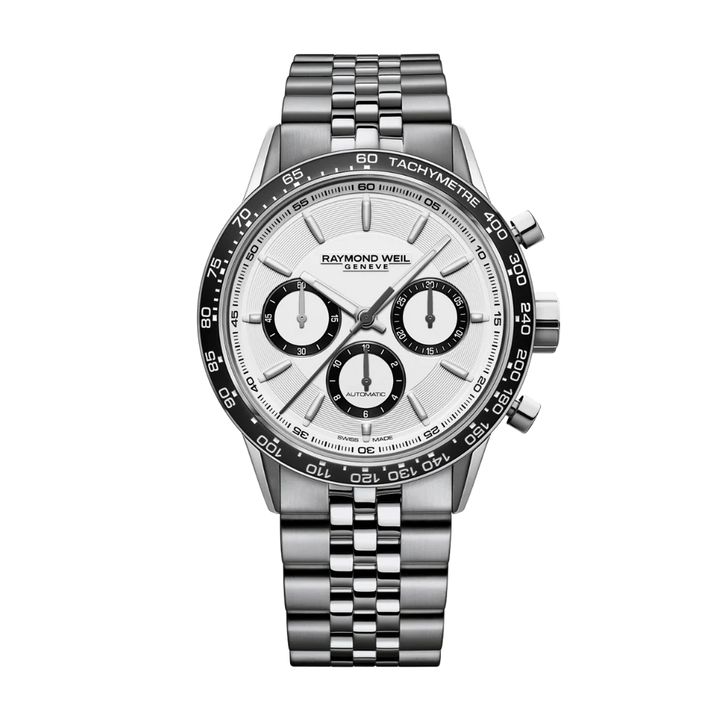 Raymond Weil Freelancer Men's Automatic Chronograph Bracelet Watch 43.5mm