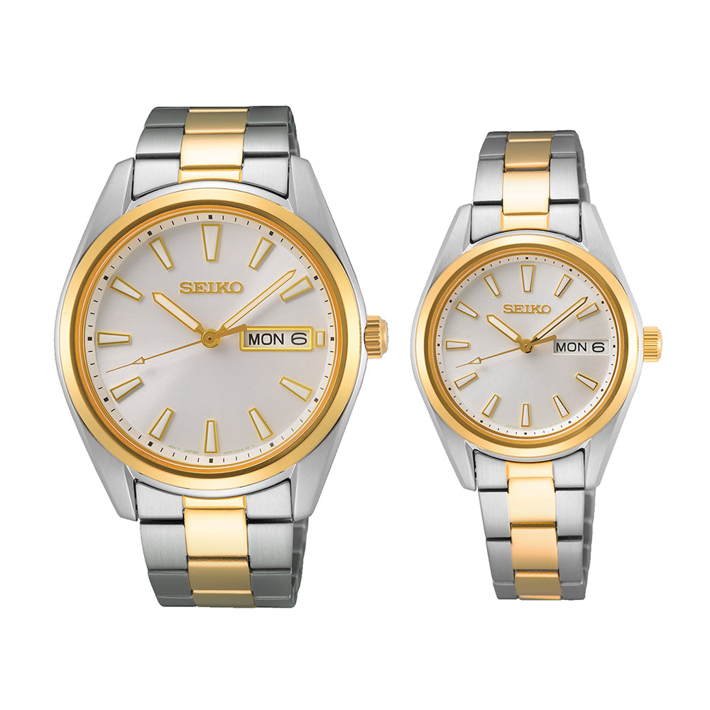 Seiko Couple Set Watches - SUR446P1 &amp; SUR454P1