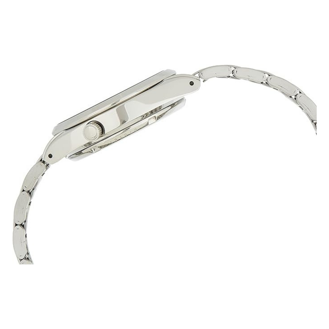 Seiko Men's Blue Dial Stainless Steel Band Watch - SNK563J1