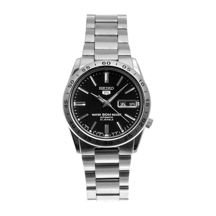 Seiko 5 Automatic Black Dial Men's Watch SNKE01J1