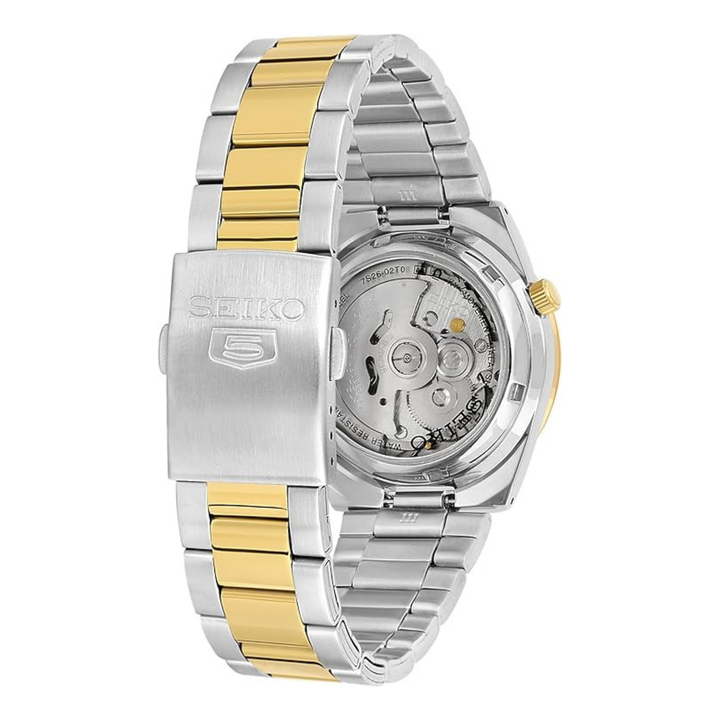 Seiko Men's Automatic Watch With Analog Display And Stainless Steel Strap Snke04J1, Silver