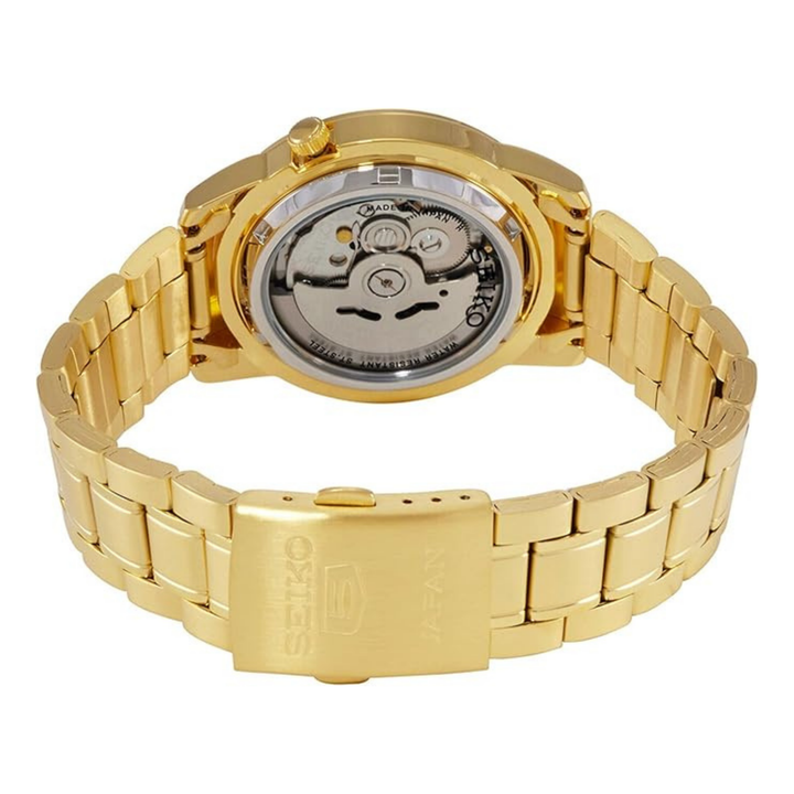 Seiko Men's Automatic Watch, Analog Display And Stainless Steel Strap Snke56J1