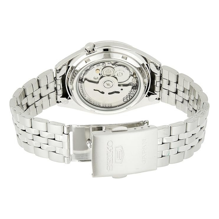 Seikostainless Steelanalog Watch For Men Snkl23J1