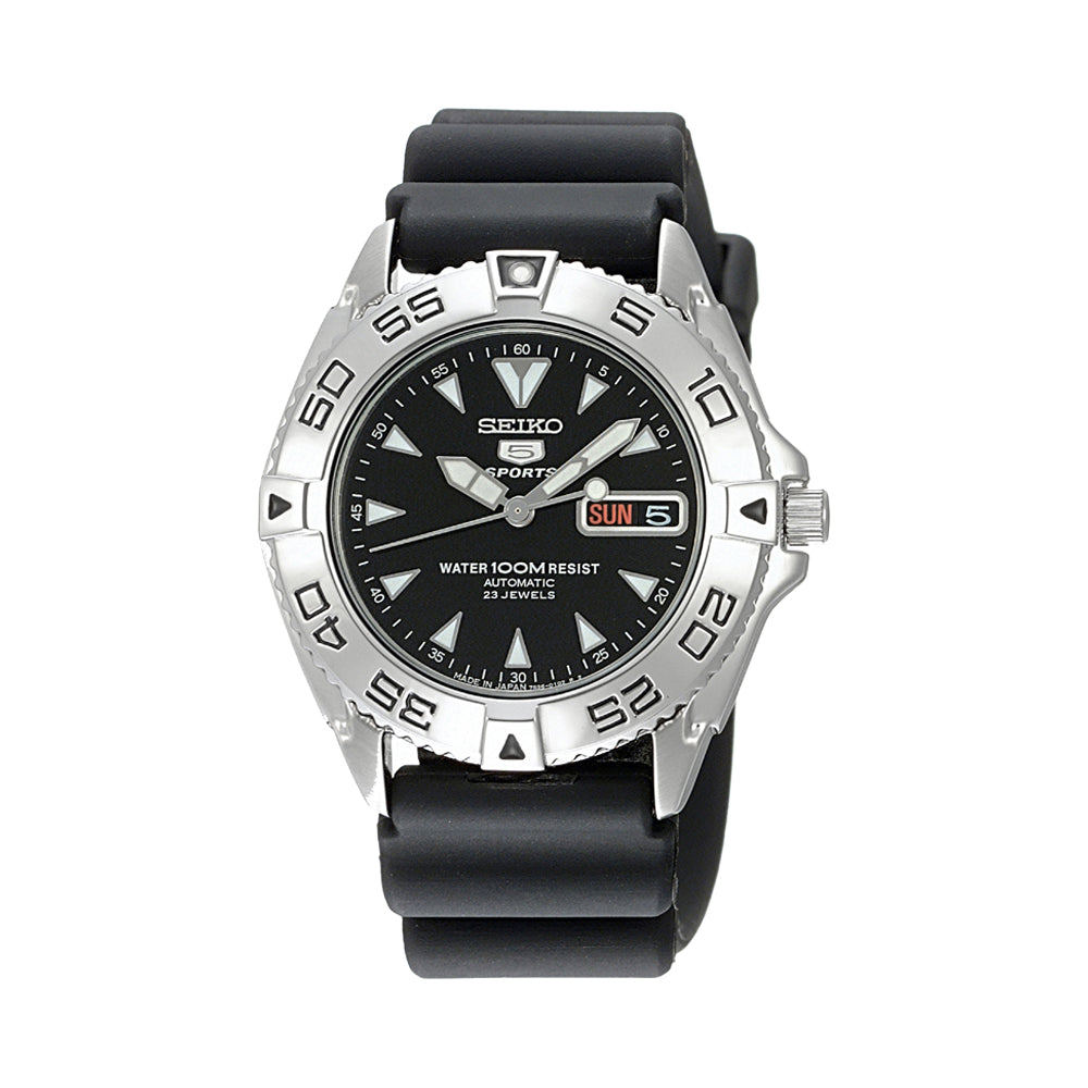 Seiko 5 Sports Automatic Black Dial Men&