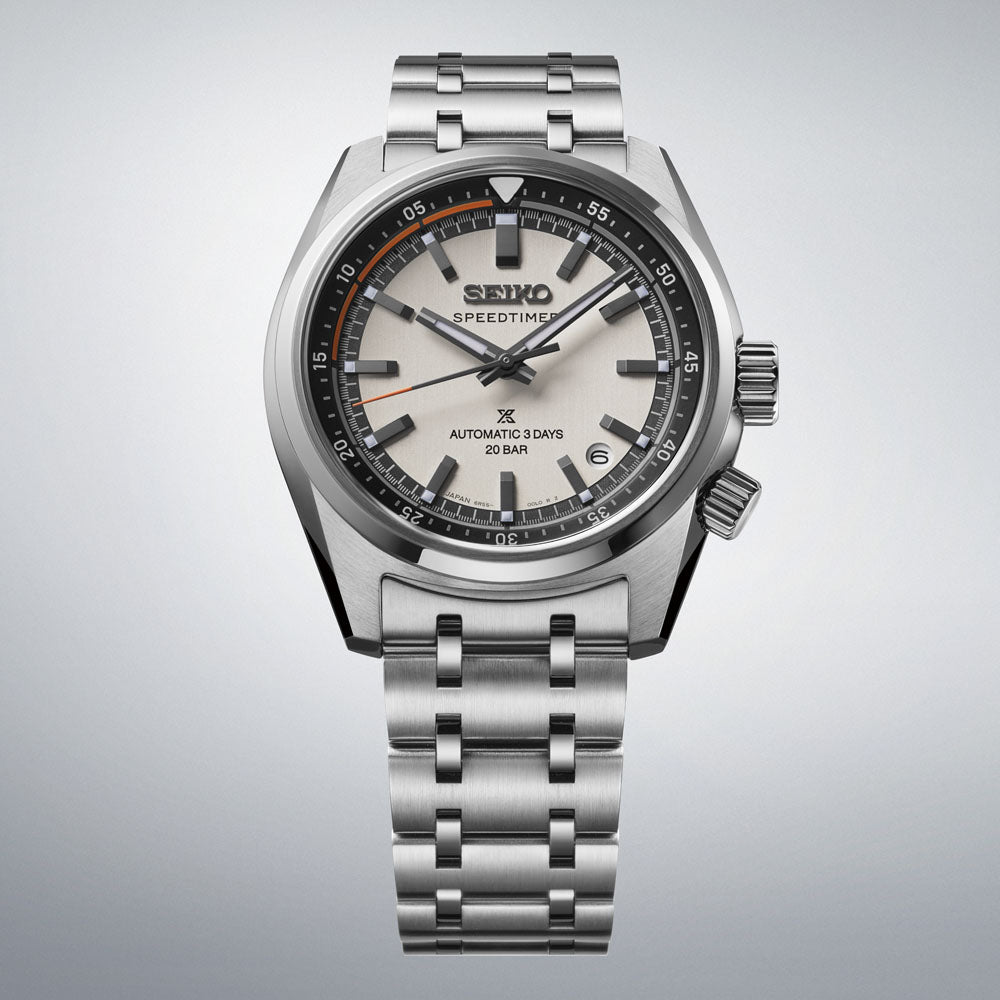 Seiko Speedtimer 6R ‘Compact Countdown’ in Grey-White Contrast