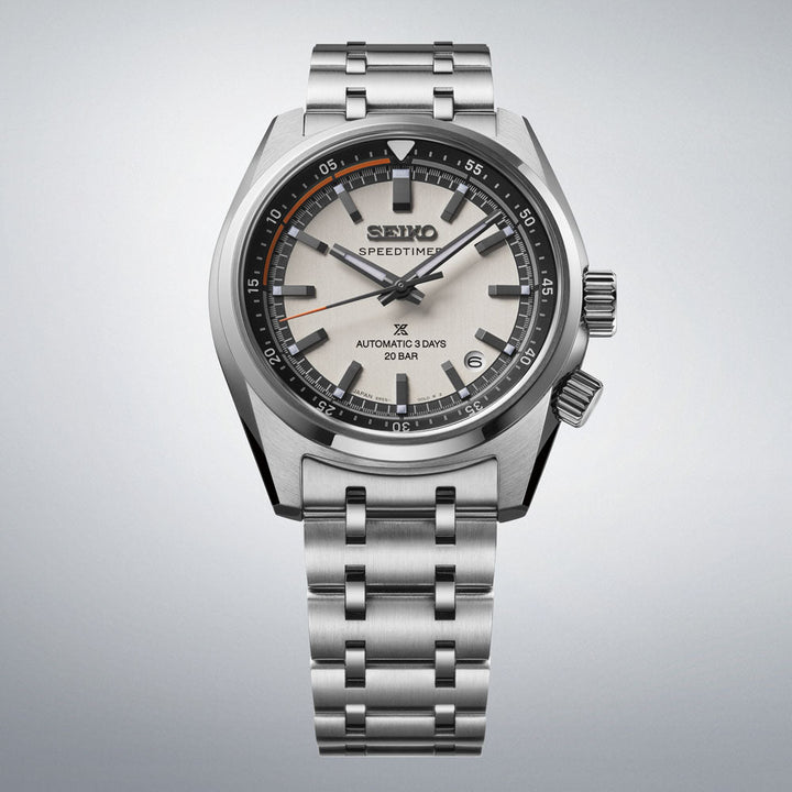 Seiko Speedtimer 6R ‘Compact Countdown’ in Grey-White Contrast