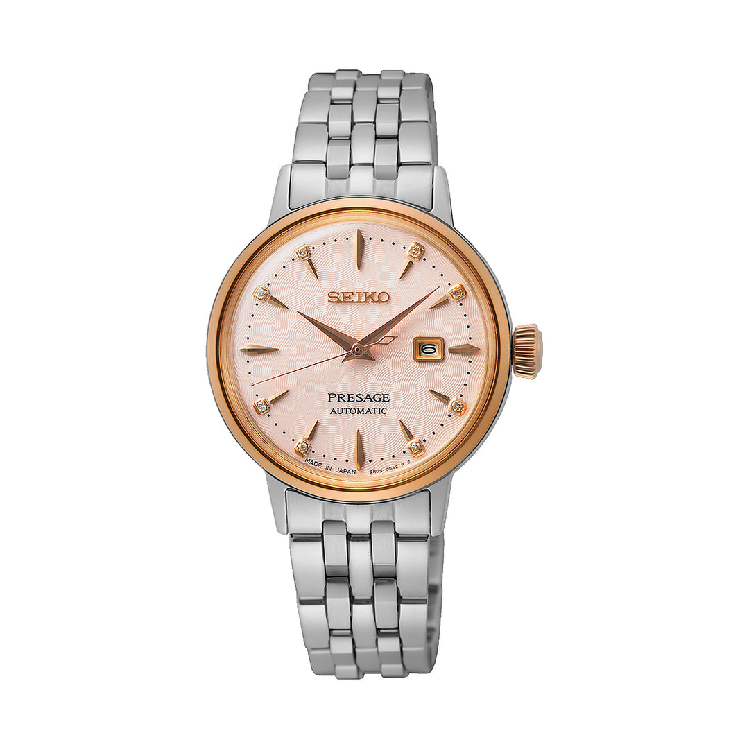 Seiko Presage Cocktail Time Pink Lady Diamond Women&
