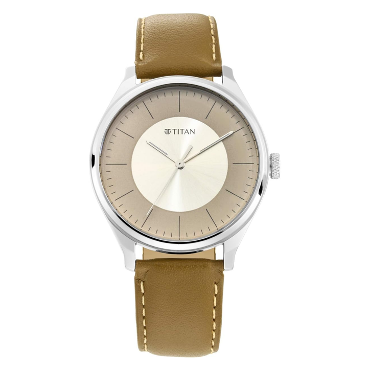Titan NEO IV Analog Men’s Watch with a classic round dial, designed for effortless everyday elegance.
