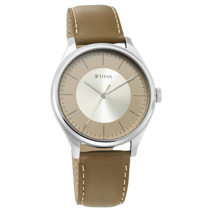 Titan NEO IV Analog Men’s Watch with a classic round dial, designed for effortless everyday elegance.