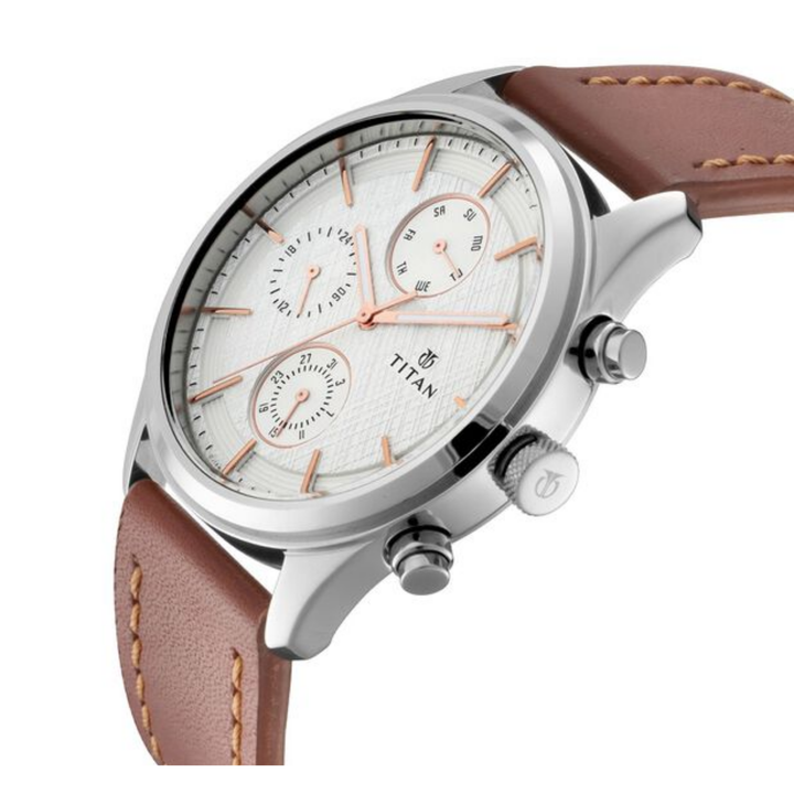 Titan Metropolitan: The Ivory Multifunction Edition Men&