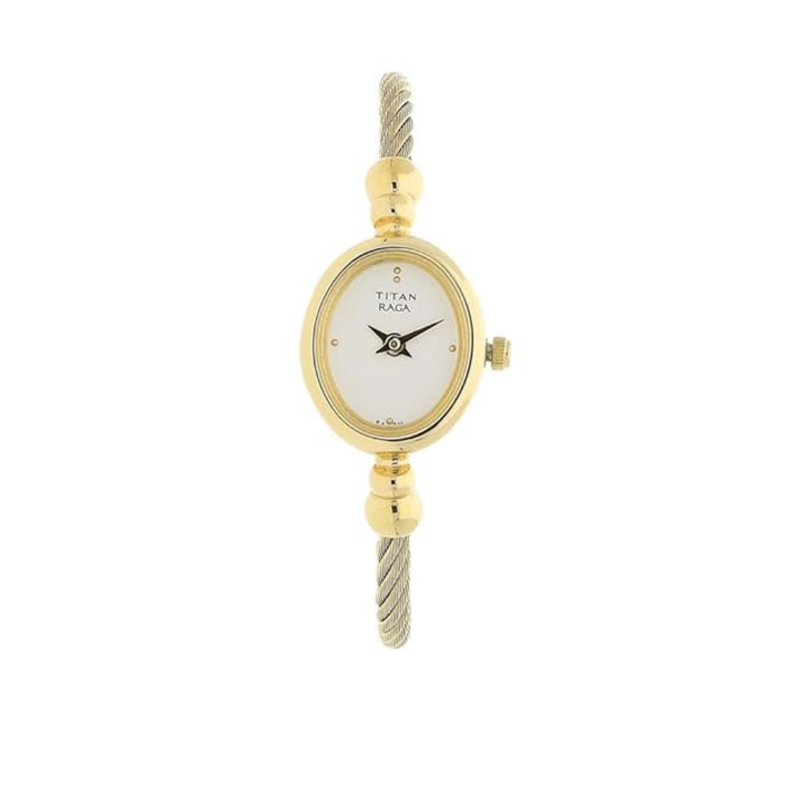 Titan Raga: A Timeless Silver &amp; White Essential for Women