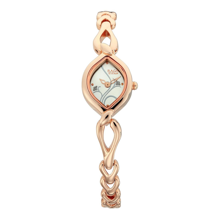 Titan Executive: Pure Silver Dial Analog Watch for Professional Elegance