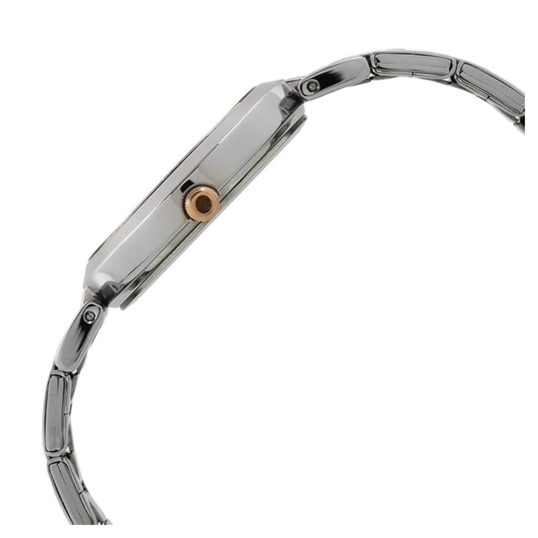 Titan Workwear | Monochrome Rose Gold Analog Watch in Signature Stainless Steel