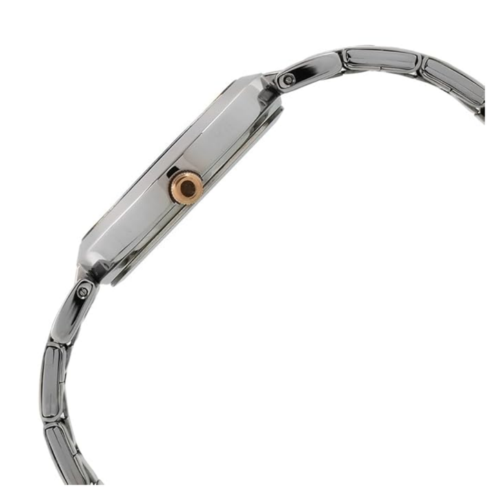 Titan Workwear | Monochrome Rose Gold Analog Watch in Signature Stainless Steel