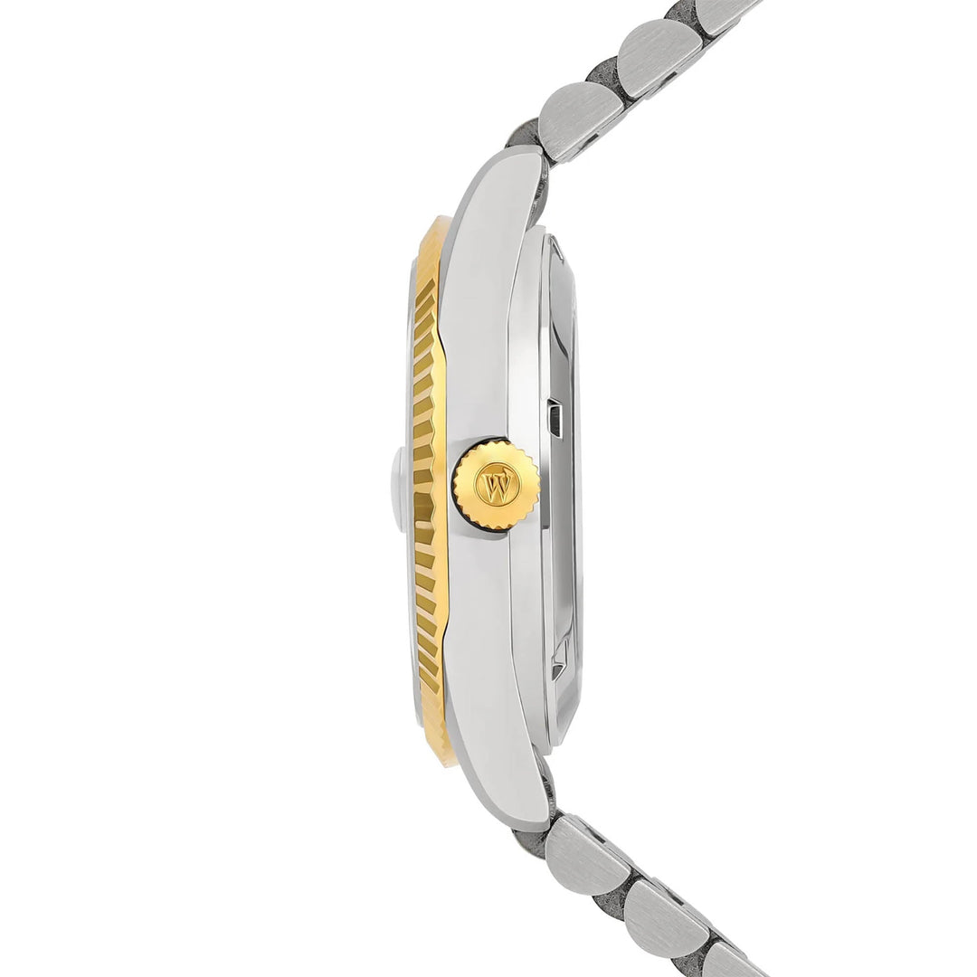 West End Women's Silver Tone Case Silver Dial Automatic Watch