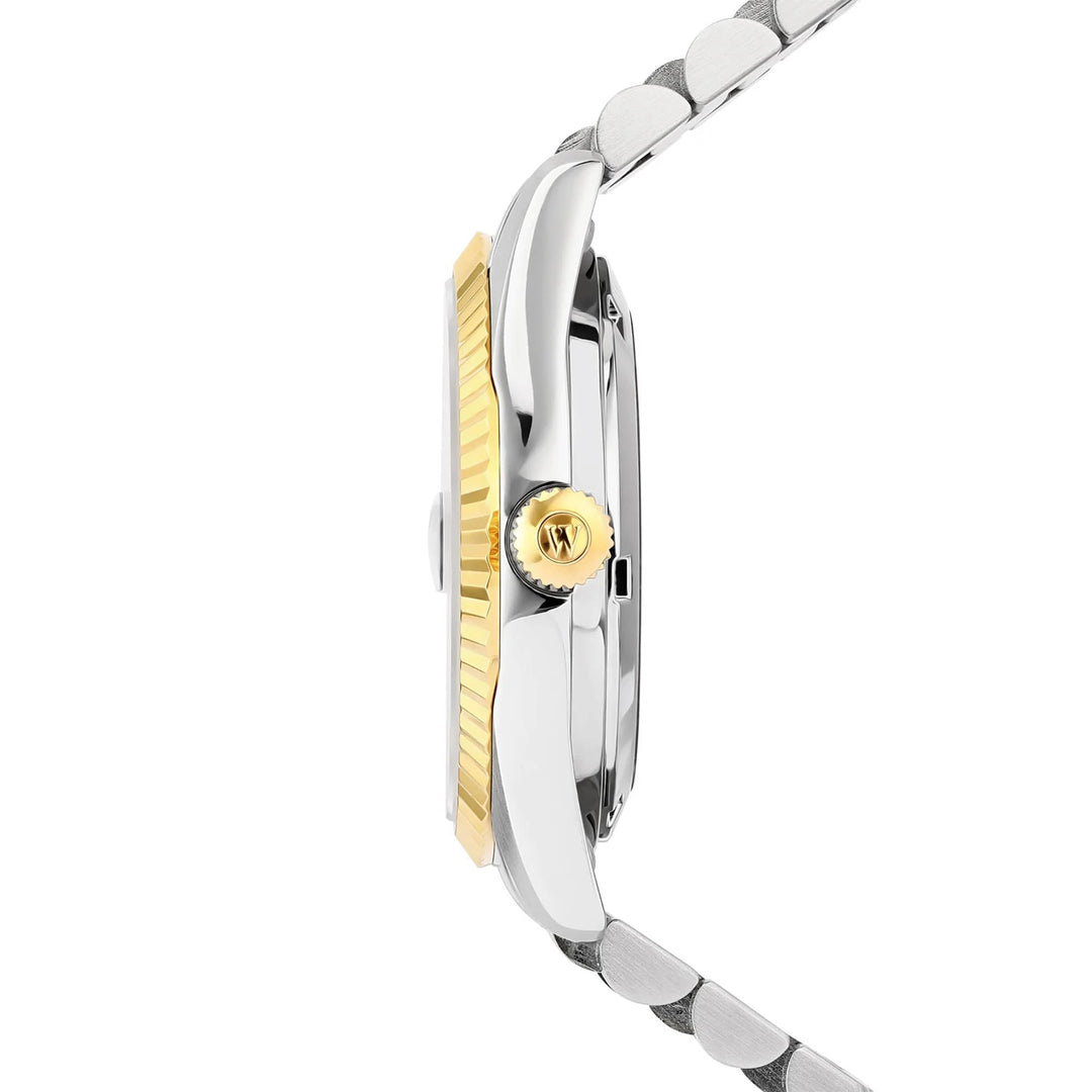 West End The Classics Gents Automatic 37mm Two-tone Watch Blue Dial