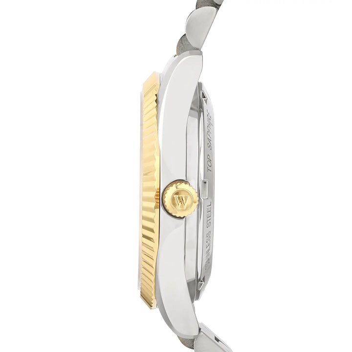 West End The Classics Ladies 32mm Two-Tone Automatic Watch Champagne Dial