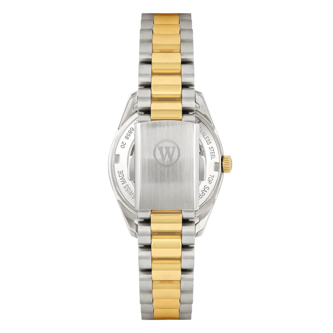 West End The Classics Ladies 32mm Two-Tone Automatic Watch Champagne Dial