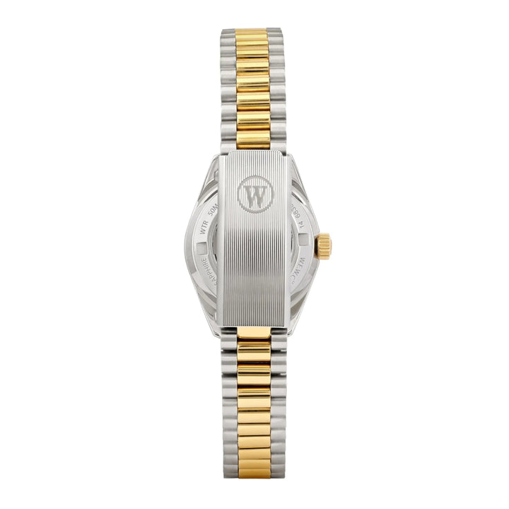 West End The Classics Automatic Ladies 26mm Two-tone Watch Champagne Dial with Zircon Markers