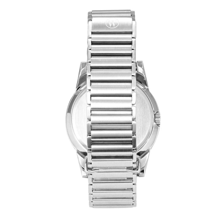 West End Souq Collection 38mm Stainless Steel Quartz Watch Black Dial with Arabic Numerals