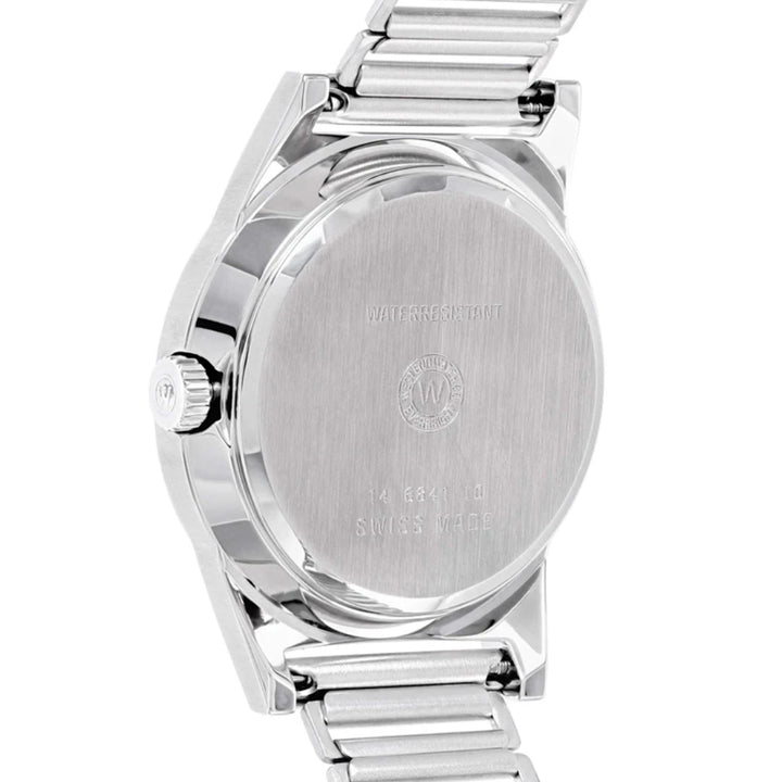 West End Souq Collection 38mm Stainless Steel Quartz Watch Yellow Dial with Arabic Numerals