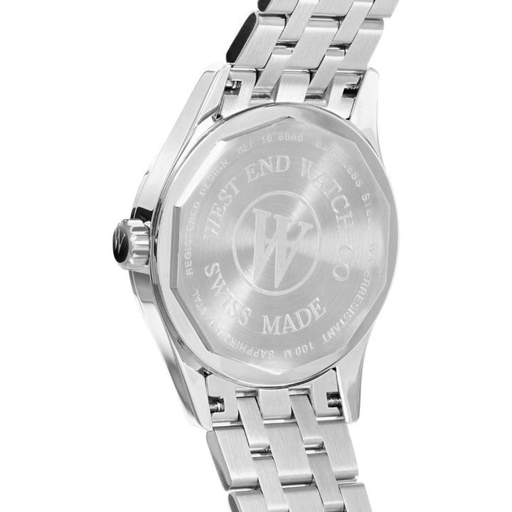 West End Silkroad I Automatic Gents Watch Stainless Steel 38mm Cream Dial