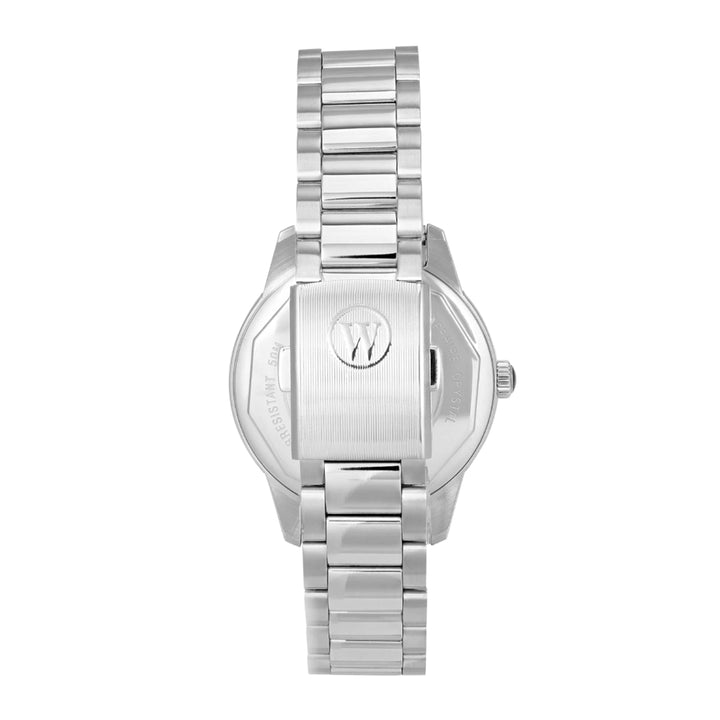 West End Everbright Quartz Stainless Steel Gents 38mm Watch Silver Dial