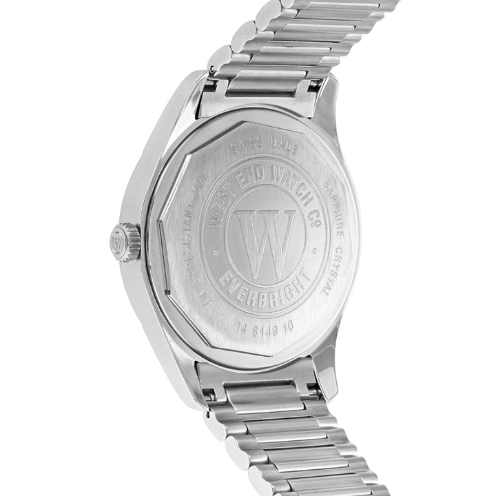 West End Sowar Prima Automatic Stainless Steel 39mm Gents Watch Black Dial