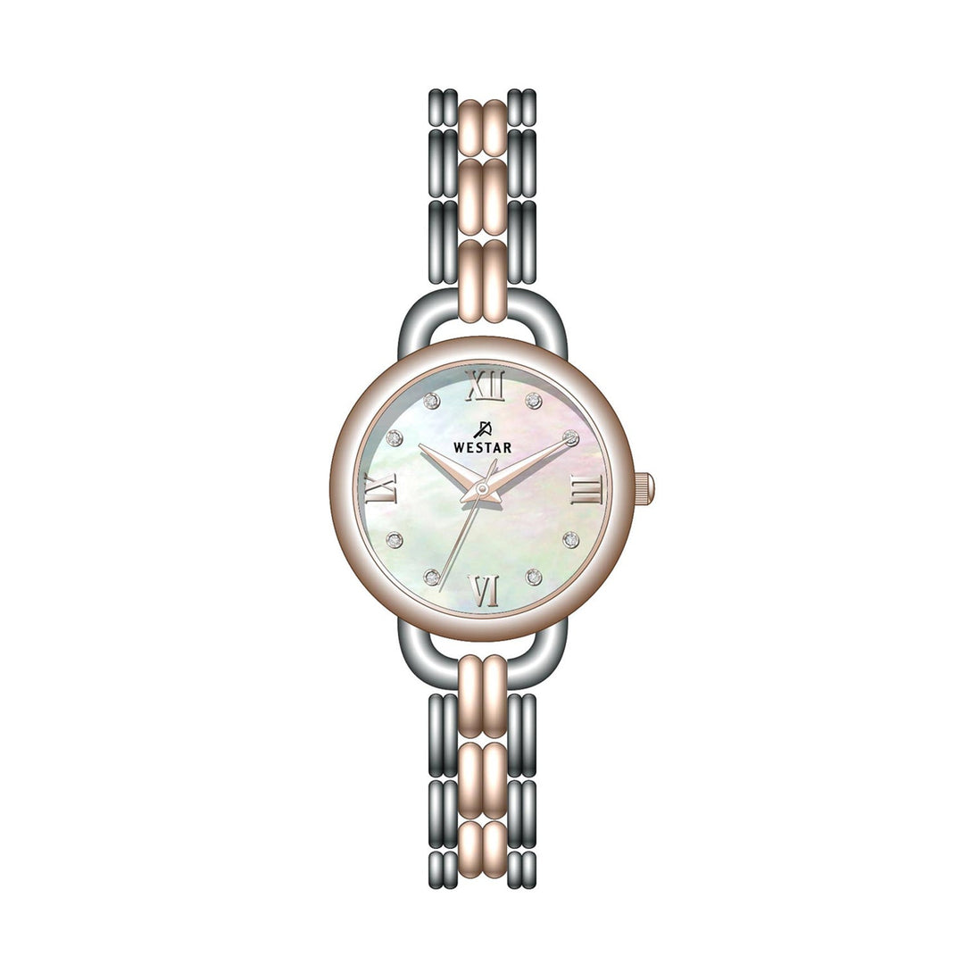 Westar Ornate Ladies 28 mm Mother of pearl Dial Quartz Watch - 20340SPN617