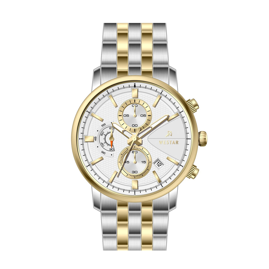 Westar Profile Gents 41 mm Silver Dial Quartz Watch - 50250CBN107