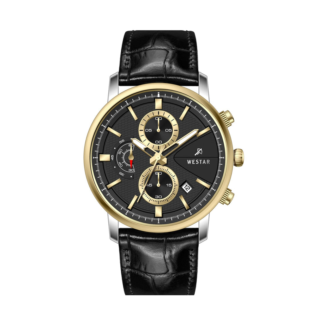 Westar Profile Gents 41 mm Black Dial Quartz Watch - 50251CBN103