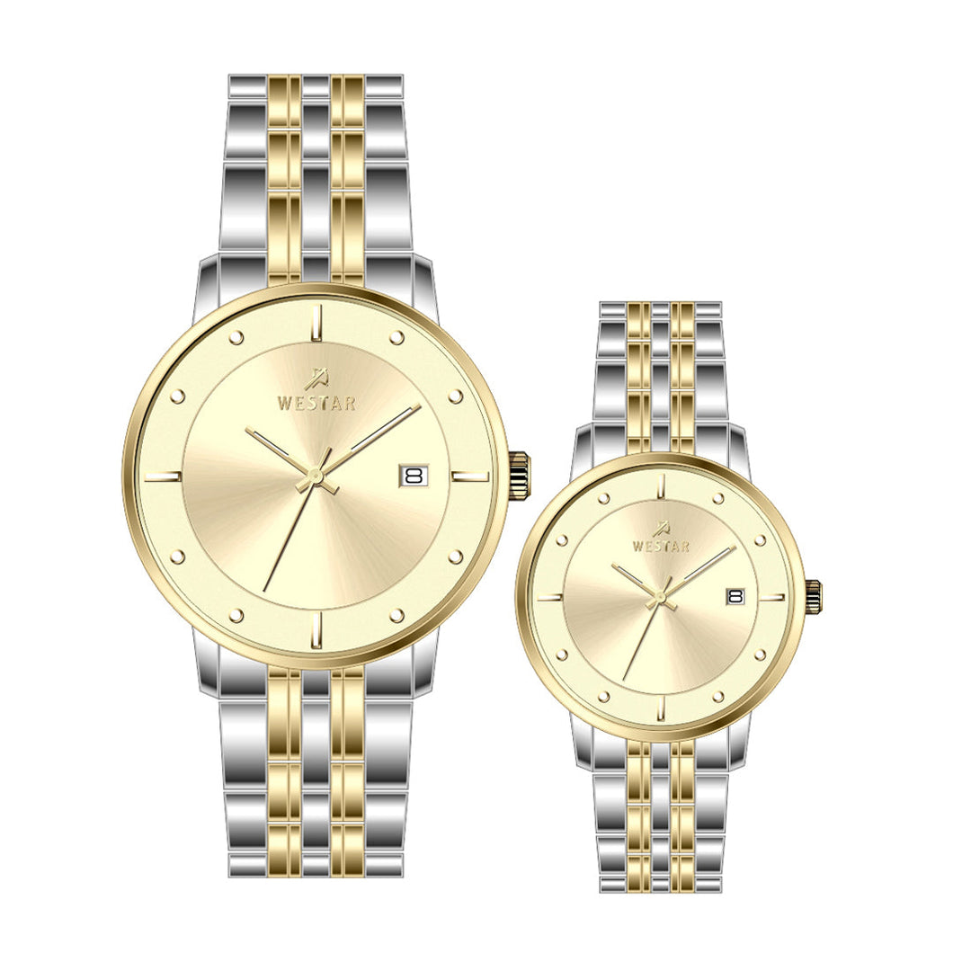 Westar Couple Watch 50256CBN102 &amp; 40256CBN102